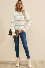 Load image into Gallery viewer, Round Neck Long Sleeve Sweater