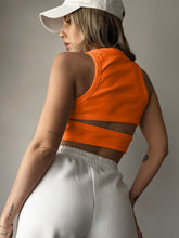 Load image into Gallery viewer, Cutout Round Neck Tank