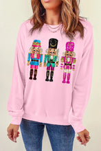Load image into Gallery viewer, Nutcracker Round Neck Long Sleeve Sweatshirt