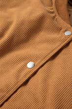 Load image into Gallery viewer, Contrast Baseball Collar Snap Down Long Sleeve Jacket