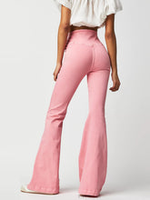 Load image into Gallery viewer, Asymmetric Waist Flare Jeans