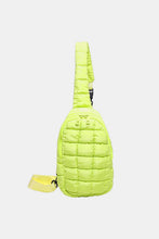 Load image into Gallery viewer, Quilted Nylon Crossbody  Bag
