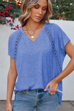 Load image into Gallery viewer, V-Neck Short Sleeve T-Shirt