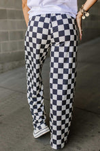 Load image into Gallery viewer, Checkered Wide Leg Pants