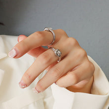 Load image into Gallery viewer, Titanium Steel Knot Ring