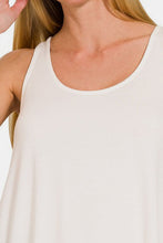 Load image into Gallery viewer, Zenana Round Neck Flowy Hem Tank