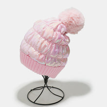 Load image into Gallery viewer, Thermal Knit Hat with Pompom