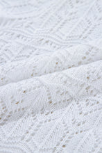 Load image into Gallery viewer, Openwork V-Neck Half Sleeve Cardigan