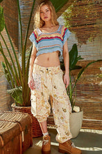Load image into Gallery viewer, POL Openwork Ethnic Pattern Square Neck Cropped Knit Top