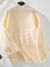 Load image into Gallery viewer, Open Front Long Sleeve Cardigan