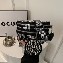 Load image into Gallery viewer, Studded Adjustable Strap Crossbody Bag