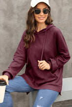 Load image into Gallery viewer, Waffle-Knit Long Sleeve Hoodie