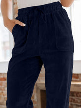 Load image into Gallery viewer, Drawstring Pants with Pockets