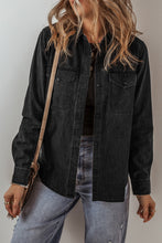 Load image into Gallery viewer, Button Up Long Sleeve Denim Jacket