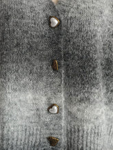 Load image into Gallery viewer, Gradient Heart Shape Button V-Neck Cardigan