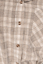 Load image into Gallery viewer, Drawstring Button Up Hooded Jacket