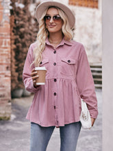 Load image into Gallery viewer, Mandy Collared Neck Long Sleeve Shirt