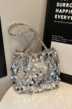 Load image into Gallery viewer, Sequin Braided Strap Shoulder Bag