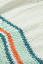 Load image into Gallery viewer, Contrast Striped Turtleneck Dropped Shoulder Sweater