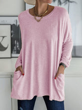 Load image into Gallery viewer, Full Size Round Neck Long Sleeve T-Shirt