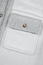 Load image into Gallery viewer, Pocketed Curved Hem Button Up Vest