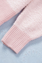 Load image into Gallery viewer, Button Detail Mock Neck Long Sleeve Sweater