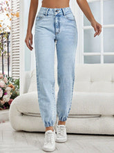 Load image into Gallery viewer, High Waist Jeans with Pockets