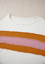 Load image into Gallery viewer, Color Block Long Sleeve Sweatshirt