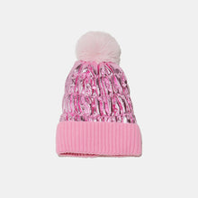 Load image into Gallery viewer, Thermal Knit Hat with Pompom
