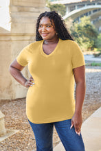 Load image into Gallery viewer, Basic Bae Bamboo Full Size  V-Neck Short Sleeve T-Shirt
