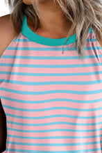 Load image into Gallery viewer, Striped Round Neck Tank
