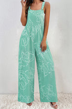 Load image into Gallery viewer, Printed Wide Strap Jumpsuit