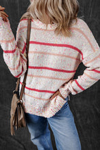 Load image into Gallery viewer, Confetti Round Neck Dropped Shoulder Sweater