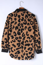 Load image into Gallery viewer, Leopard Button Up Long Sleeve Jacket