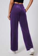 Load image into Gallery viewer, Drawstring Elastic Waist Straight Leg Pants