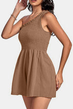 Load image into Gallery viewer, Smocked Single Shoulder Romper