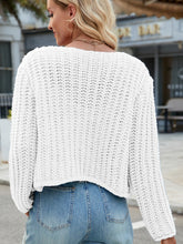 Load image into Gallery viewer, Round Neck Button Up Cardigan with Pockets