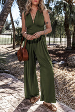 Load image into Gallery viewer, V-Neck Sleeveless Wide Leg Jumpsuit