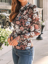 Load image into Gallery viewer, Lovelet Mock Neck Long Sleeve Top