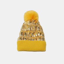 Load image into Gallery viewer, Thermal Knit Hat with Pompom