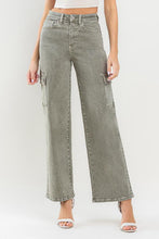 Load image into Gallery viewer, Vervet by Flying Monkey 90's Super High Rise Cargo Jeans