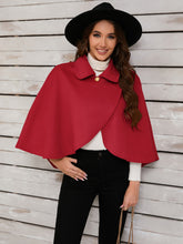 Load image into Gallery viewer, Collared Neck Cropped Cape
