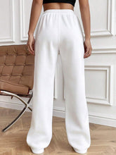 Load image into Gallery viewer, Drawstring Elastic Waist Pants with Pockets