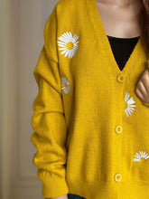 Load image into Gallery viewer, Daisy Button Up V-Neck Cardigan