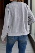 Load image into Gallery viewer, Baseball Collar Zip Up Long Sleeve Jacket
