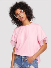 Load image into Gallery viewer, Round Neck Short Sleeve Top