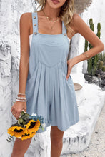 Load image into Gallery viewer, Square Neck Wide Strap Overalls