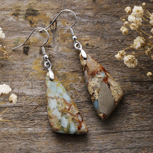 Load image into Gallery viewer, Emperor-Stone Geometric Earrings