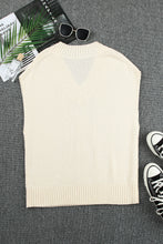 Load image into Gallery viewer, Cable-Knit V-Neck Sweater Vest