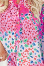 Load image into Gallery viewer, Printed Notched Long Sleeve Shirt